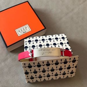 Keep Collective Single Leather Band with charms